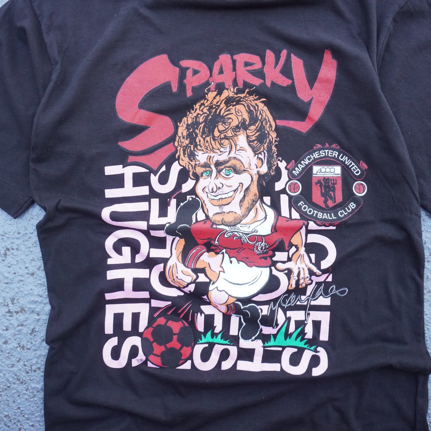 90s Sparky Mark Hughes Manchester United XL