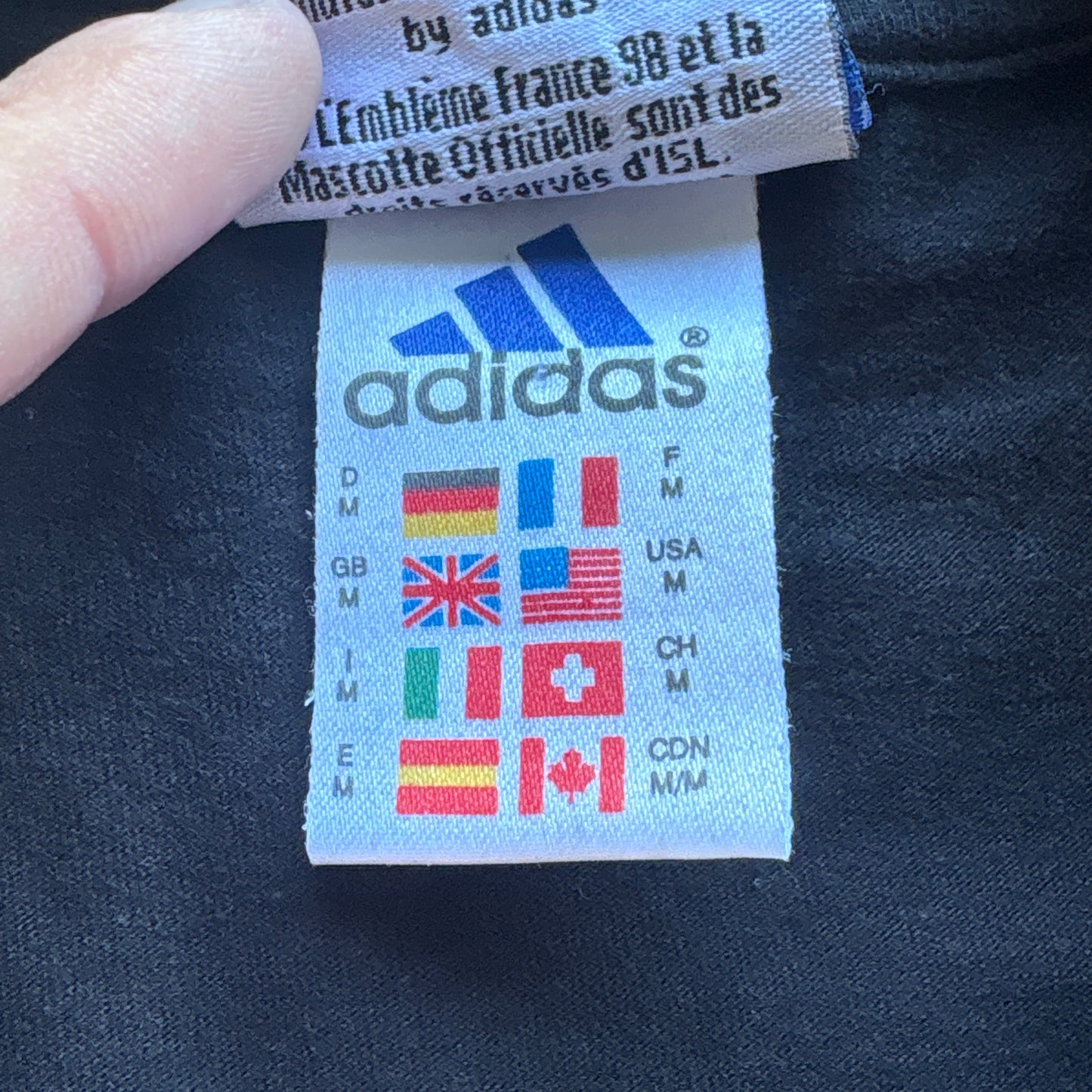 1998 France WC Brazil Flag M
