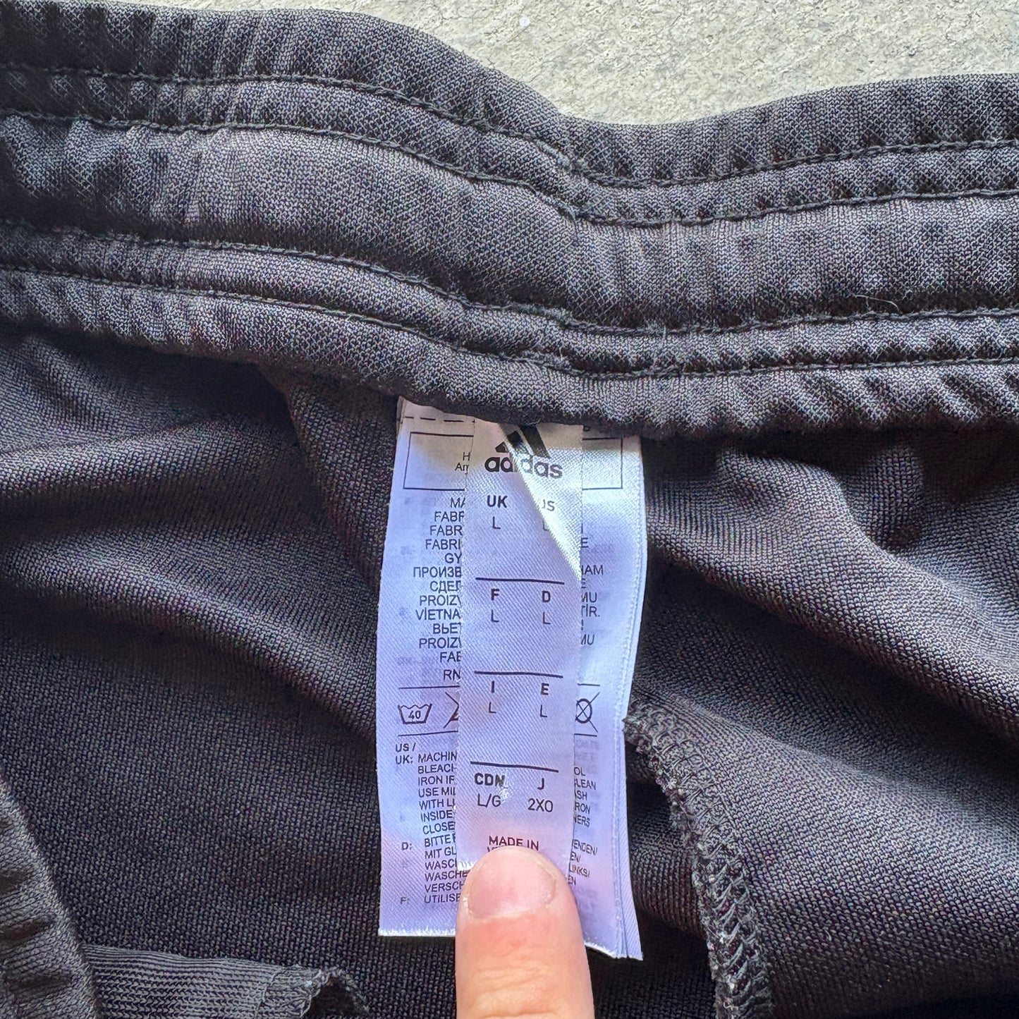 Adidas PSG Training Warm Up Pants L