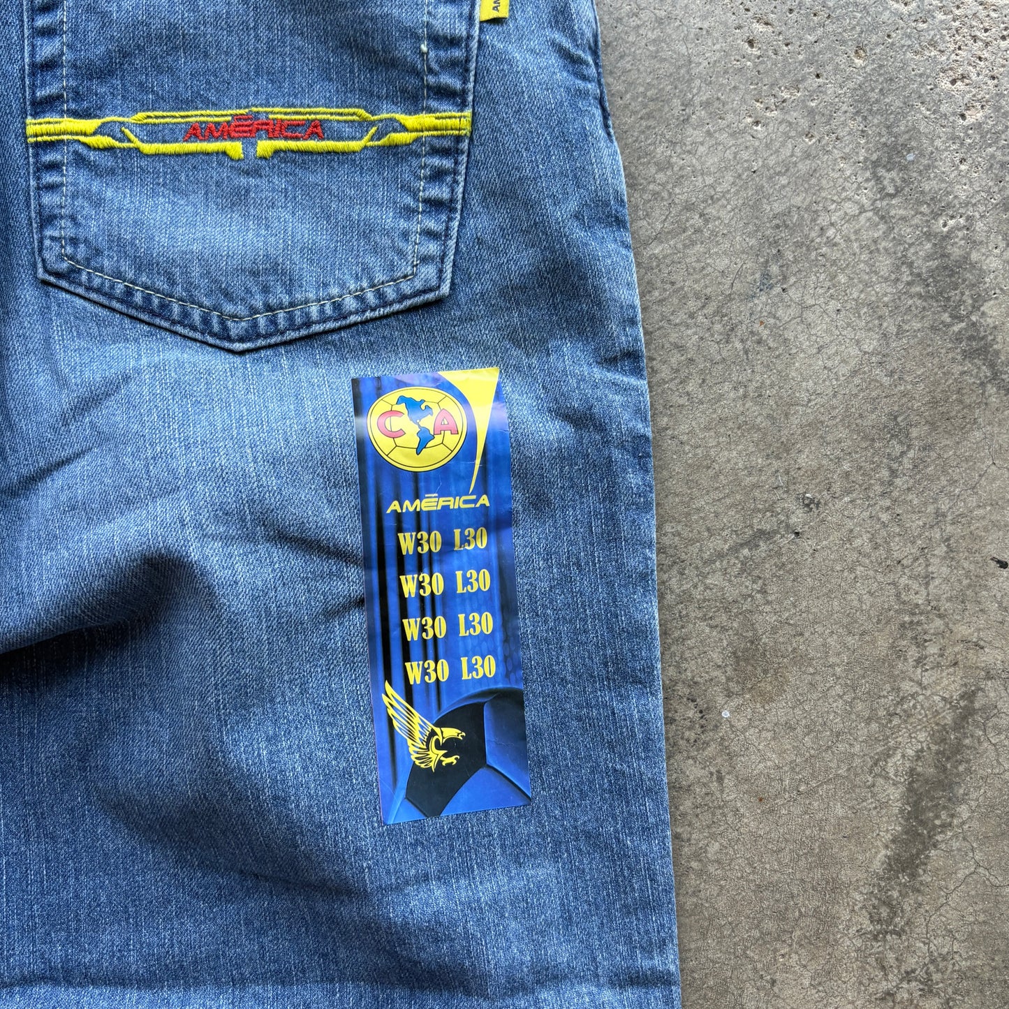 Club America Baggy Denim Jeans V2 30x30