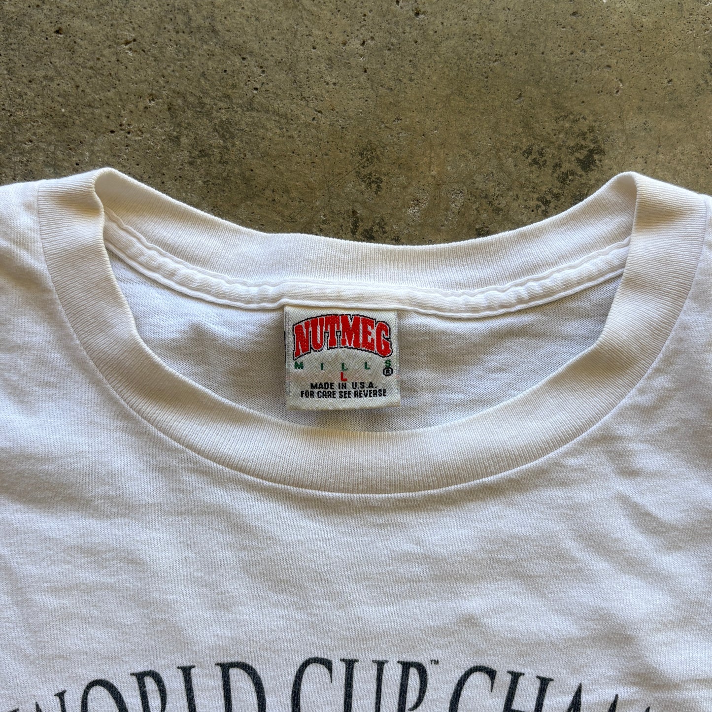1994 World Cup Brazil Spellout Tee Large