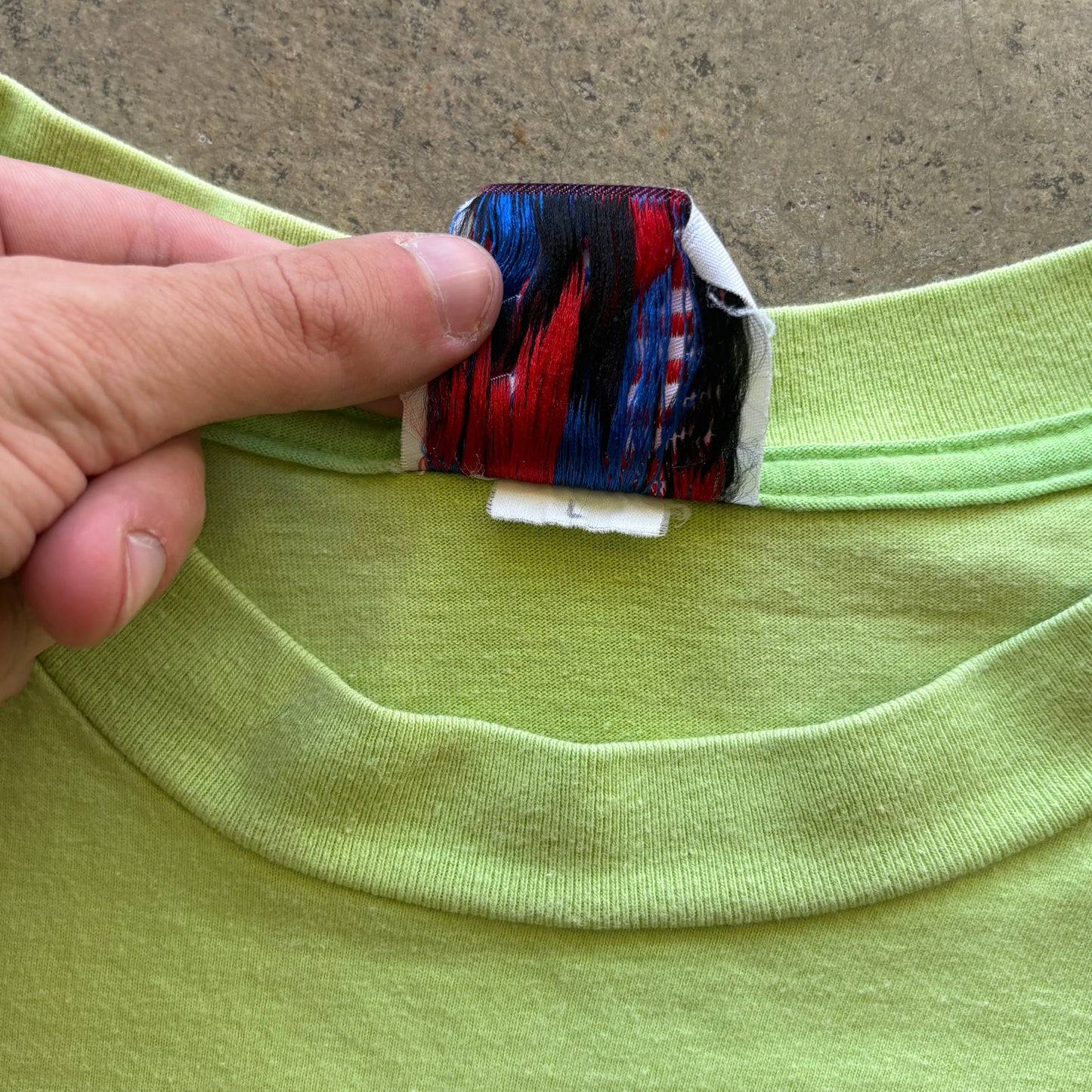 1994 World Cup Brazil Spellout Wraparound Tee L