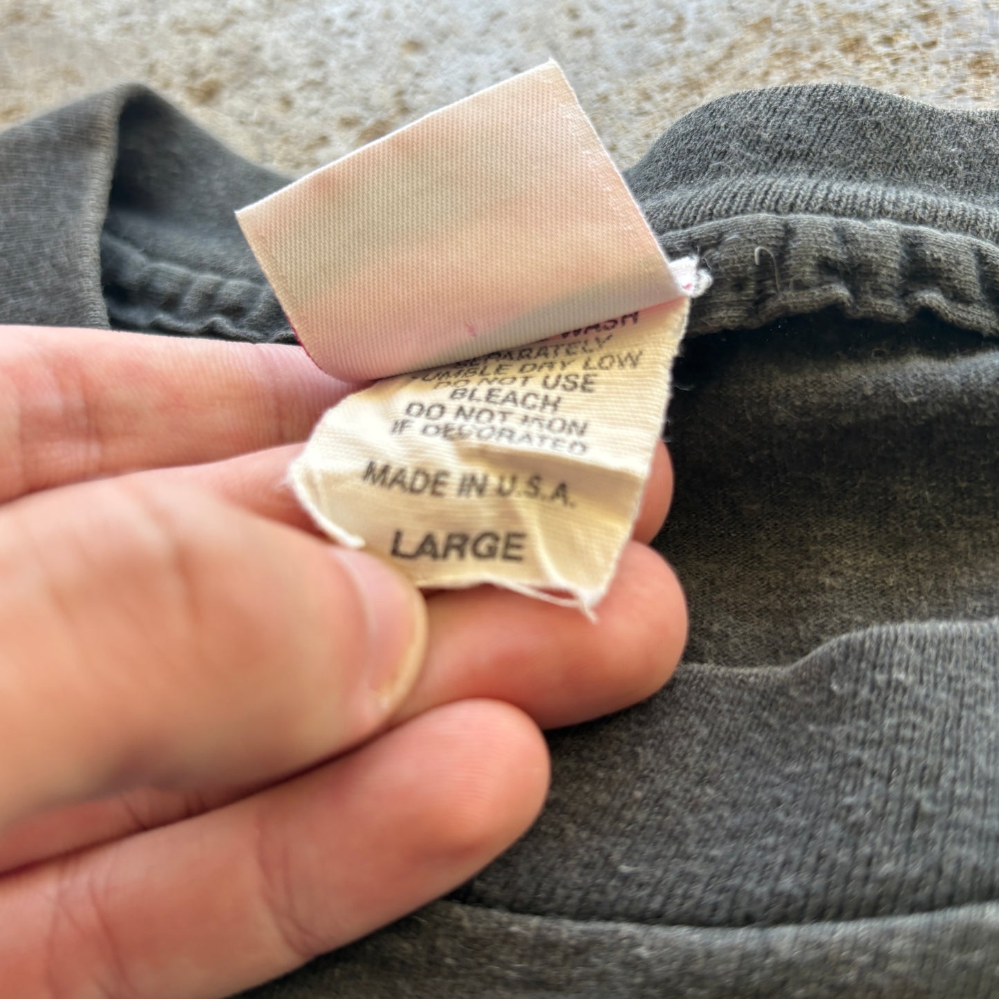 1994 World Cup Globe Black Tee L