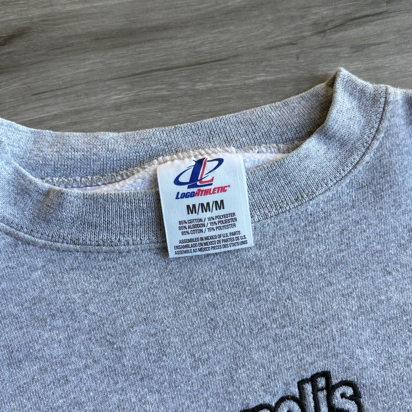 90s Logo Athletic Indianapolis Colts Crewneck M