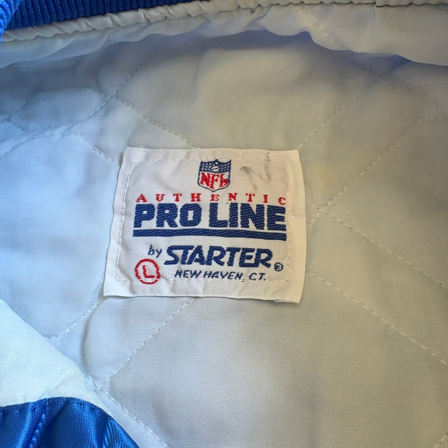 90s Vintage Starter Indianapolis Colts Satin Jacket L