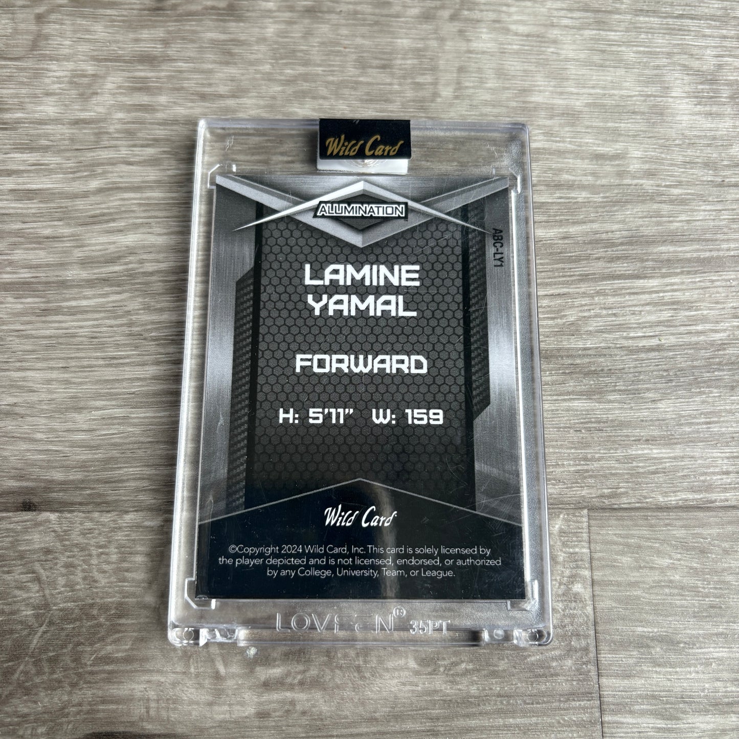 2024 Wild Card Alumination Lamine Yamal Purple Shimmer 11/30