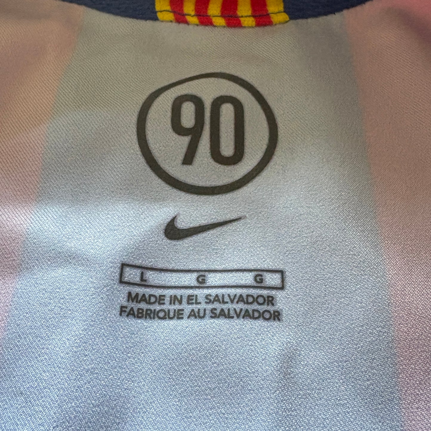 2005/2006 Nike Barcelona Home Kit Large
