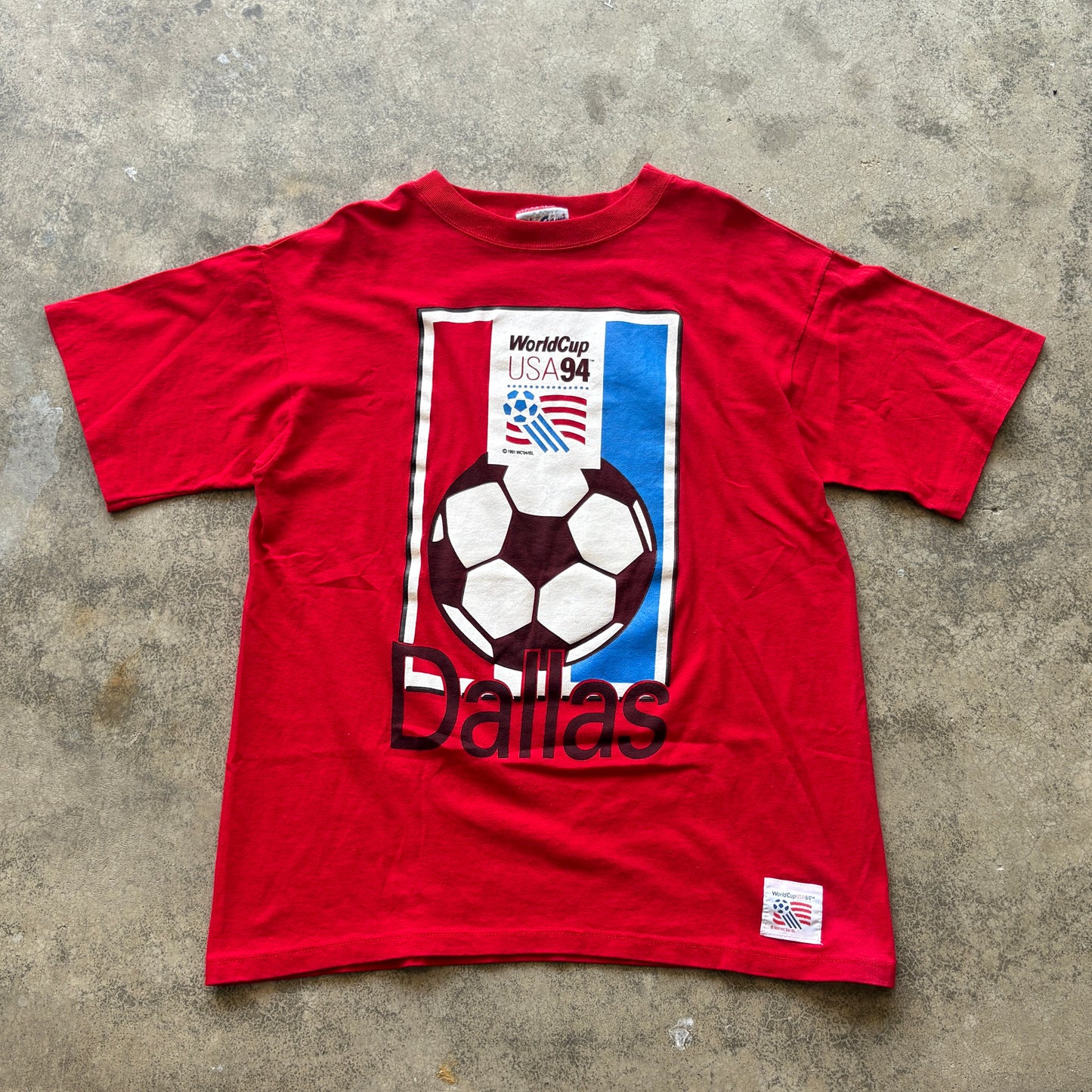1994 World Cup The Game Dallas Tee