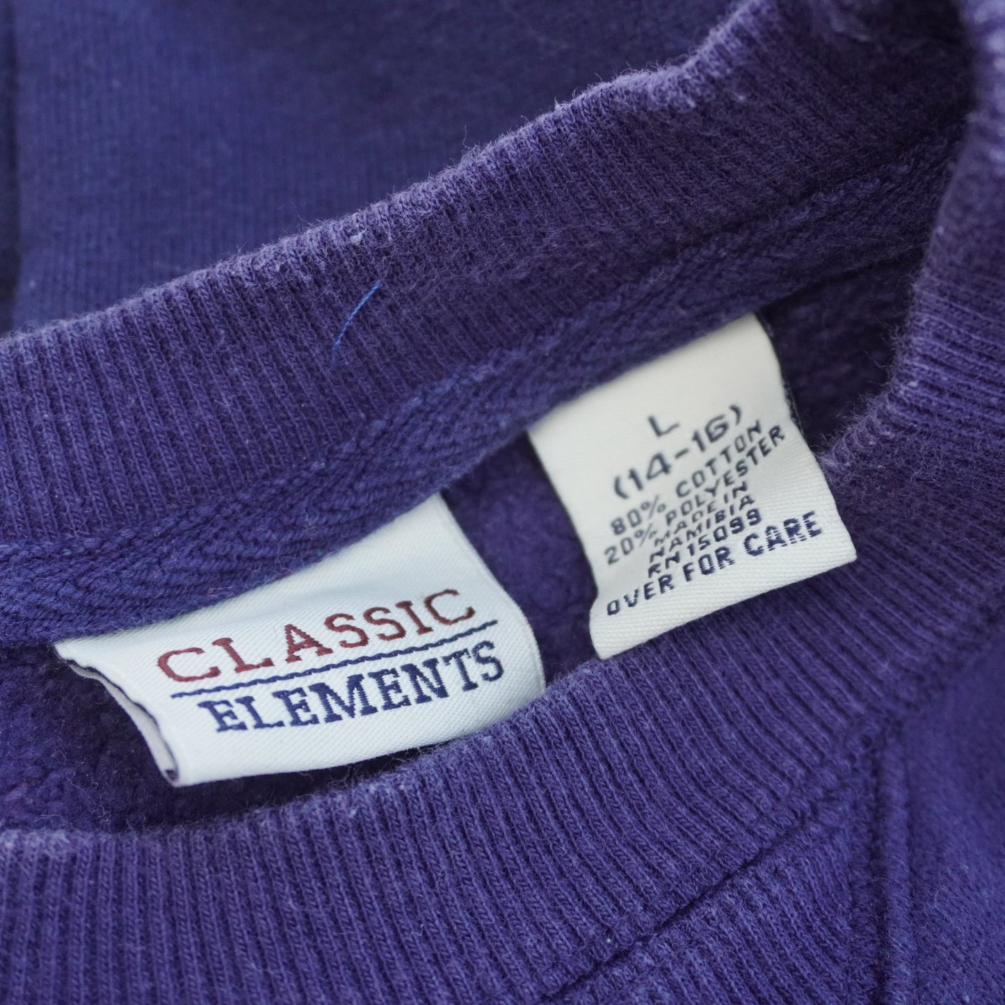 Navy Blue Clifford Crewneck Rework Large