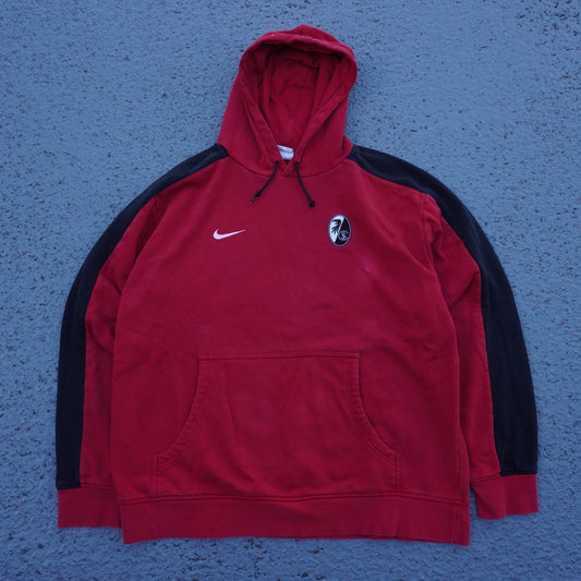 2000s SC Freiburg Nike Hoodie Sweatshirt XXL