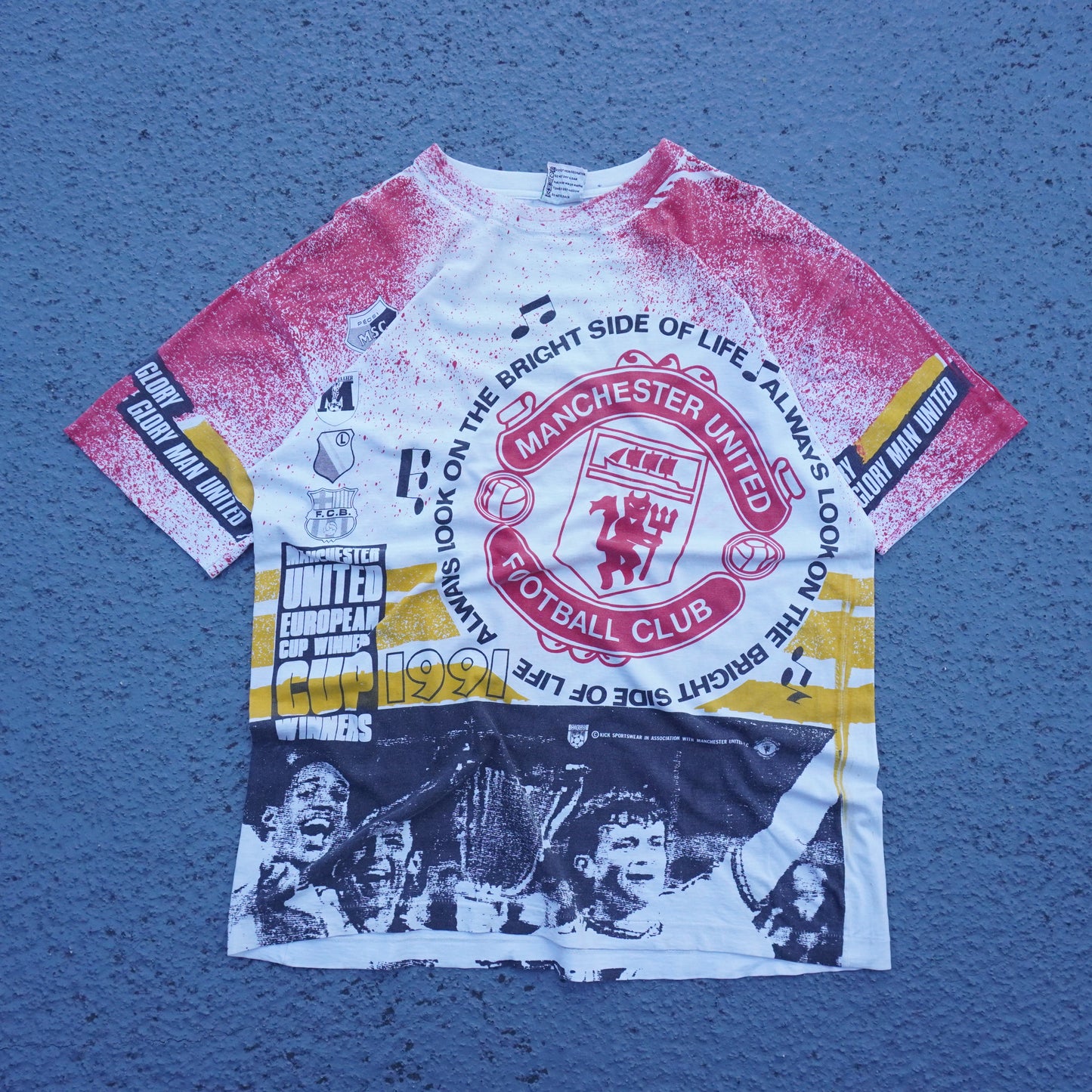 1991 Manchester United European Cup Winners AOP Large