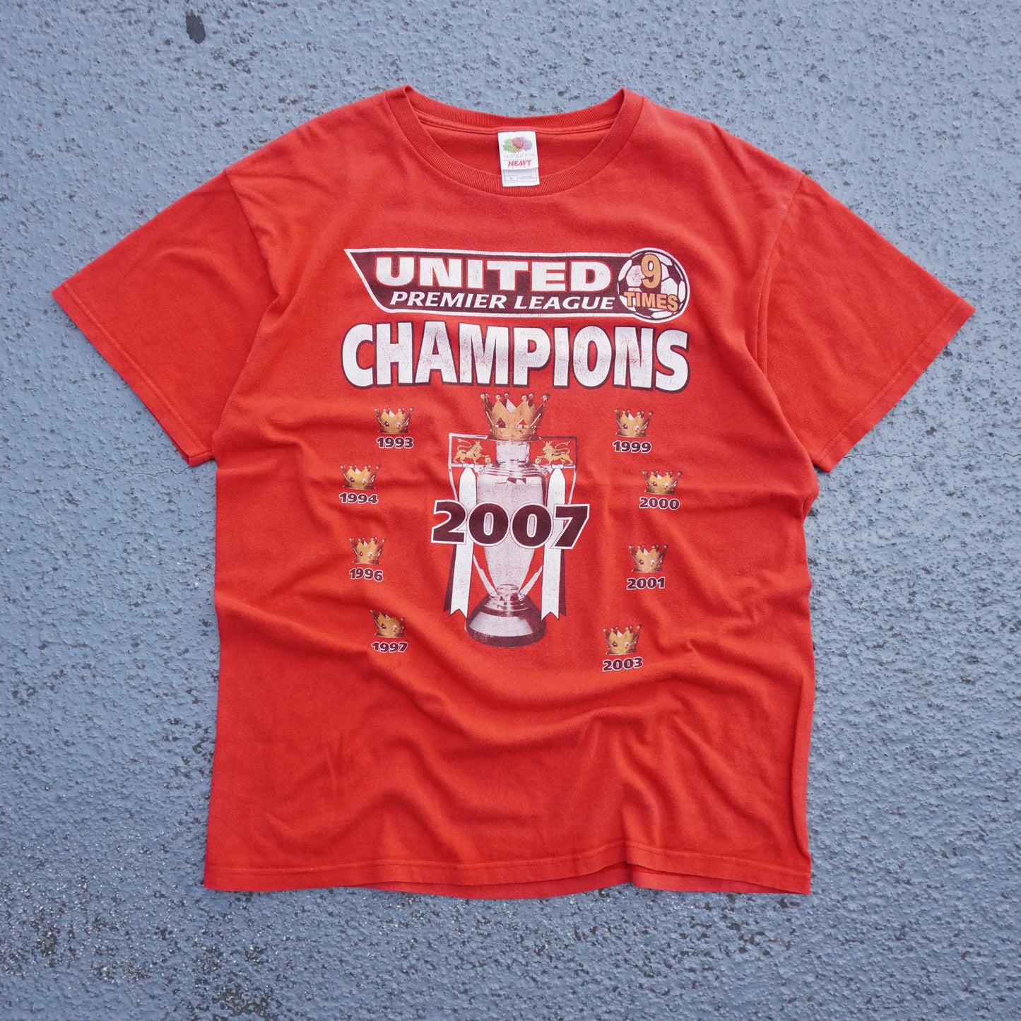2007 Manchester United Premier League Champions Large
