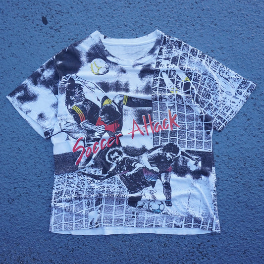 90s Soccer Attack AOP Large