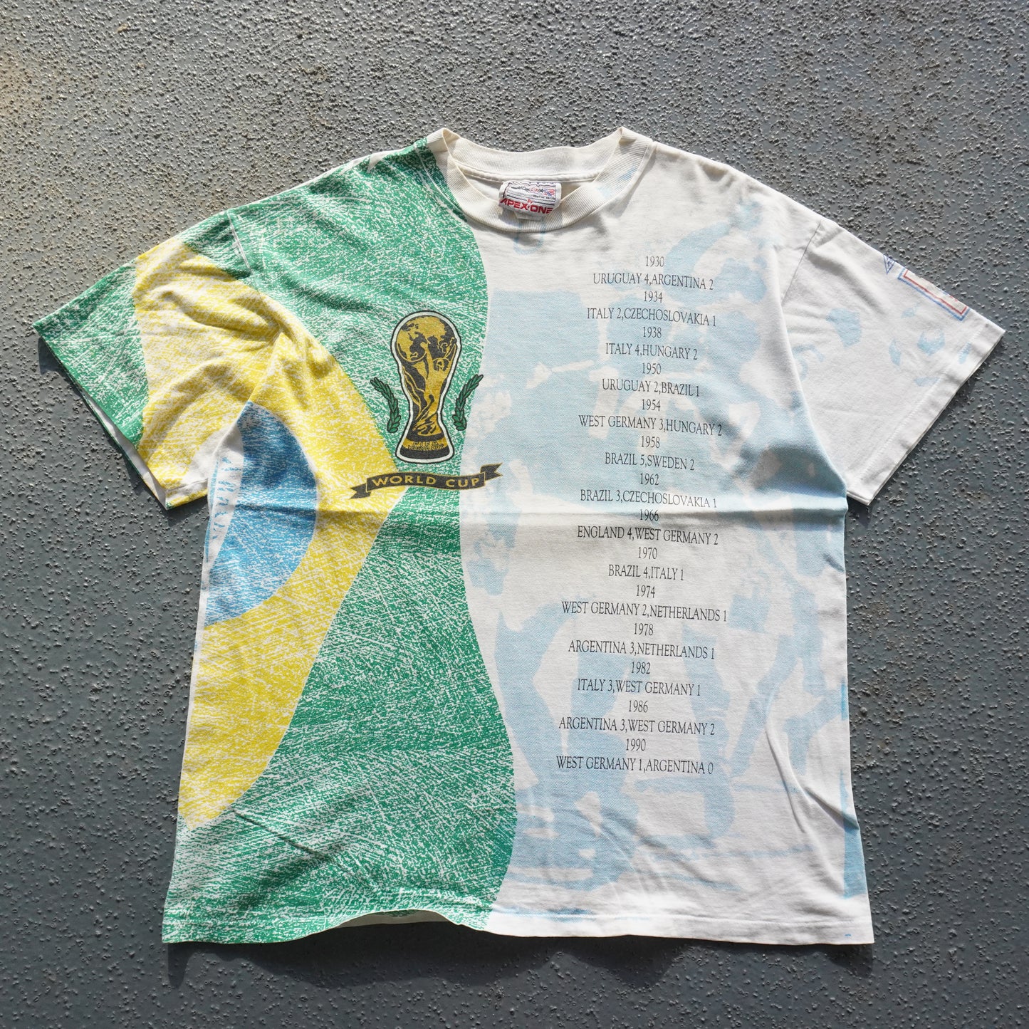 1994 WC Brazil AOP All Winners Apex One Large