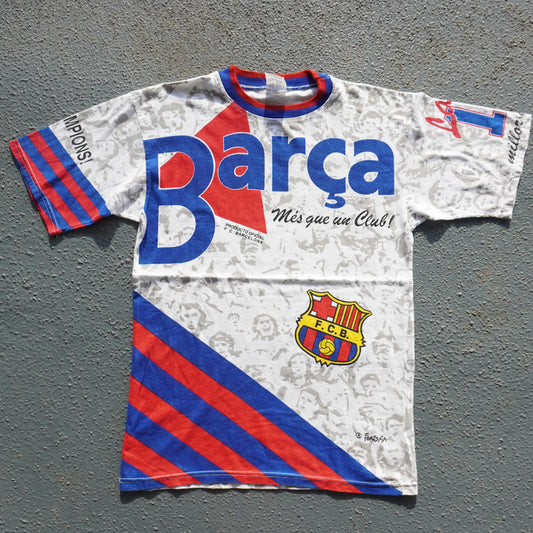 90s FC Barcelona Champions AOP Medium