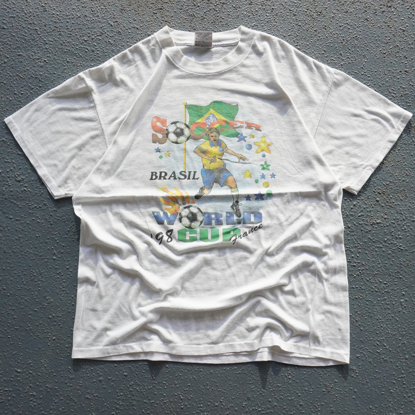 1998 France World Cup Brazil Player Graphic XL