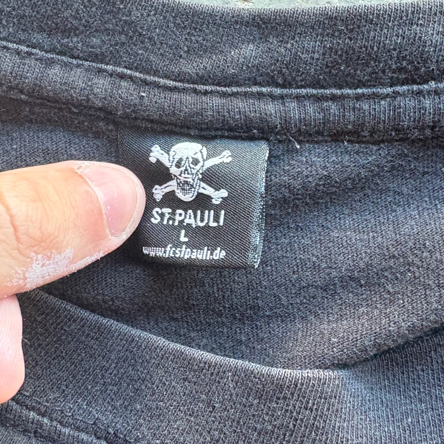 2000s FC St Pauli Skull Flag L