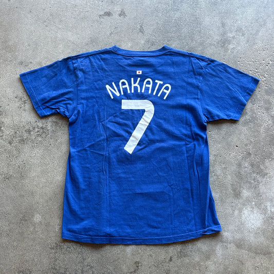 90s Hidetoshi Nakata Japan Tee L