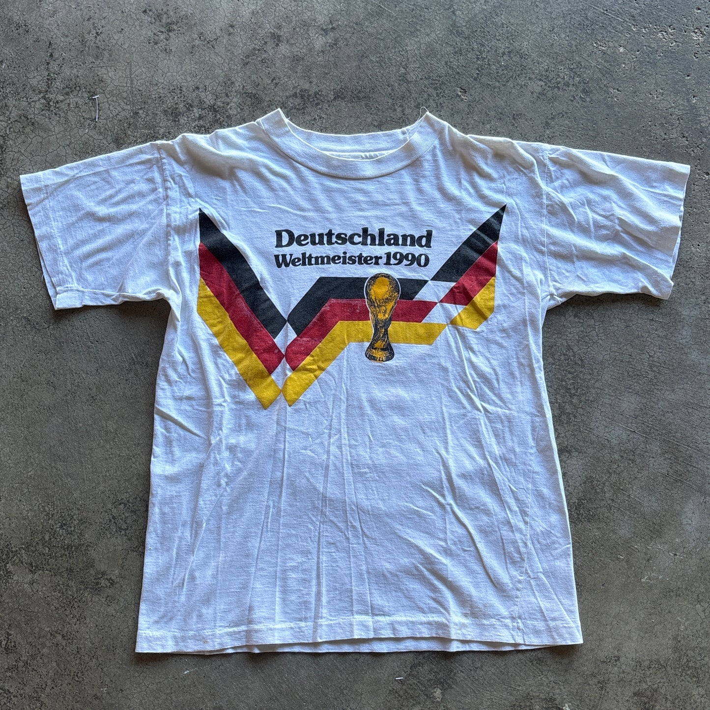 1990 World Cup Germany Champions Tee M