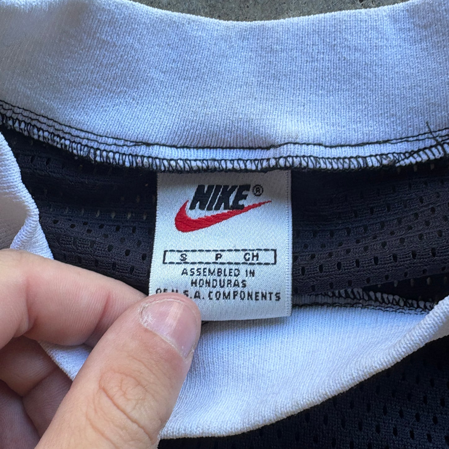 Vintage Nike Soccer Mesh Shirt S