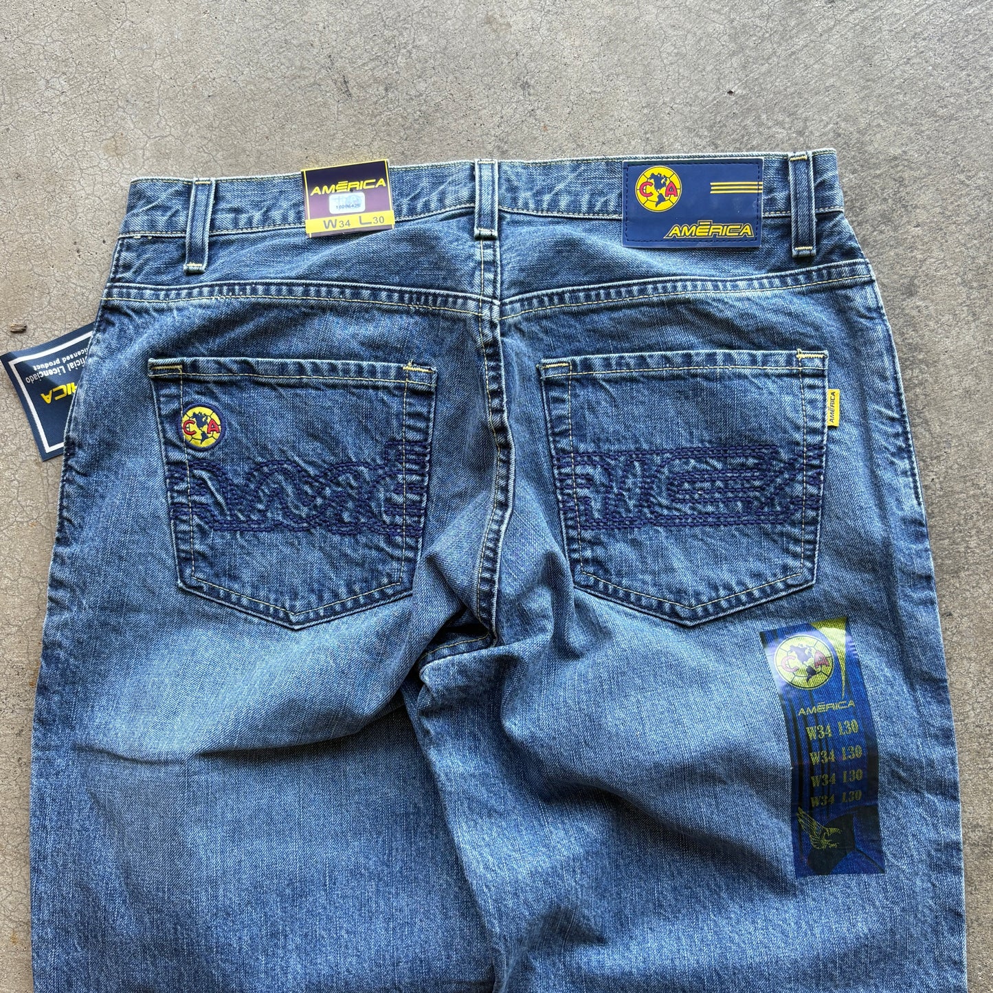Club America Baggy Denim Jeans 32x30