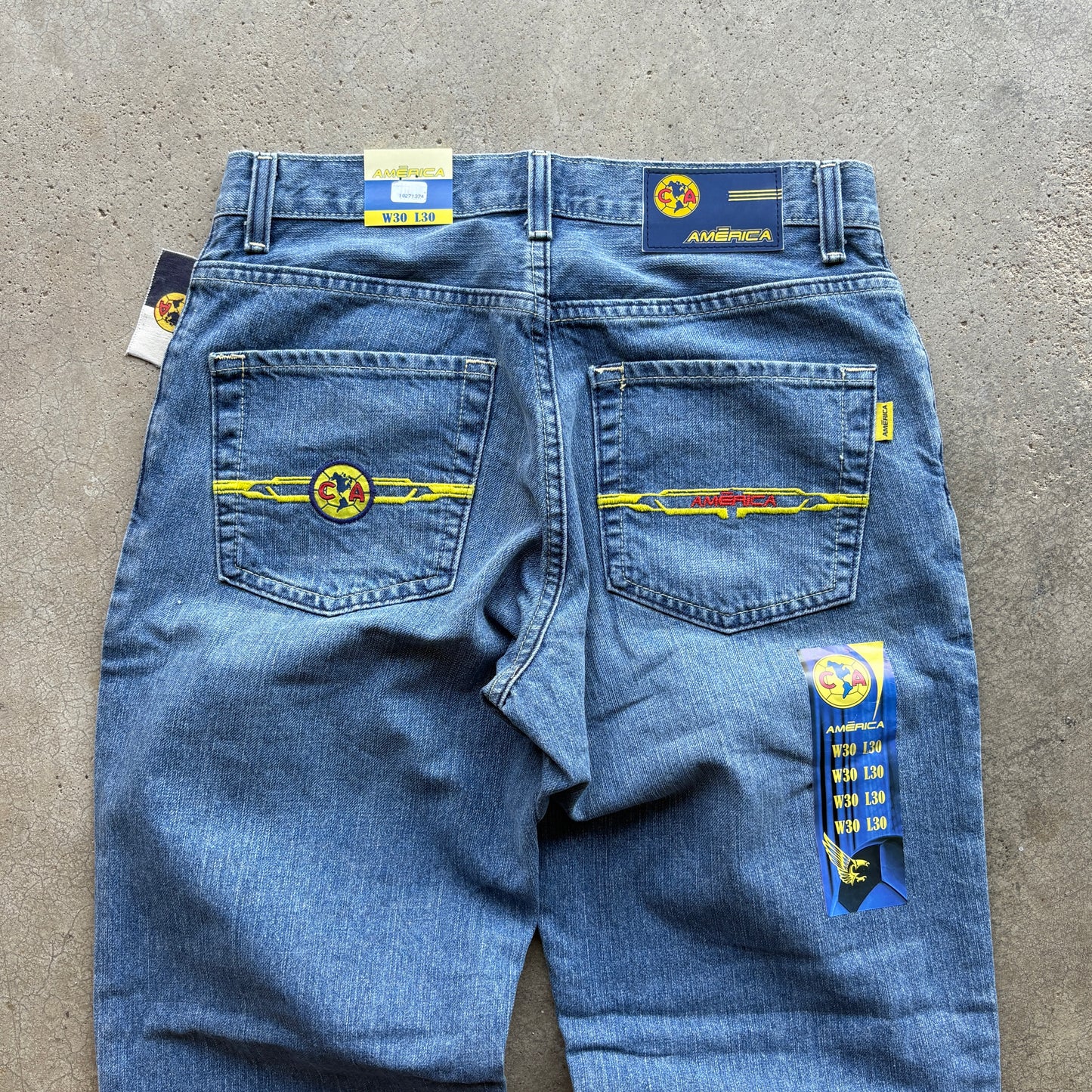 Club America Baggy Denim Jeans V2 30x30