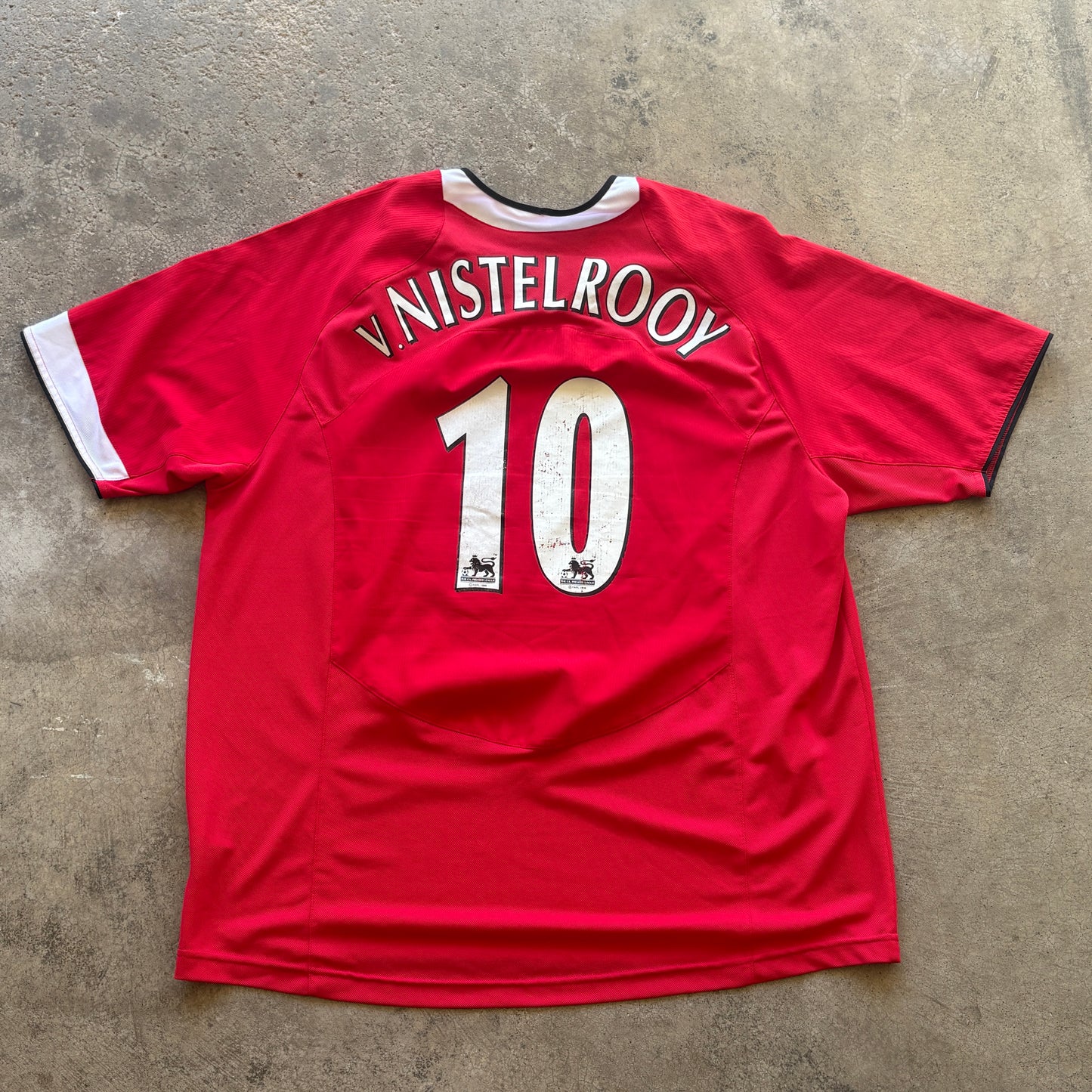 2004-06 Ruud Van Nistelrooy Man United Home Kit