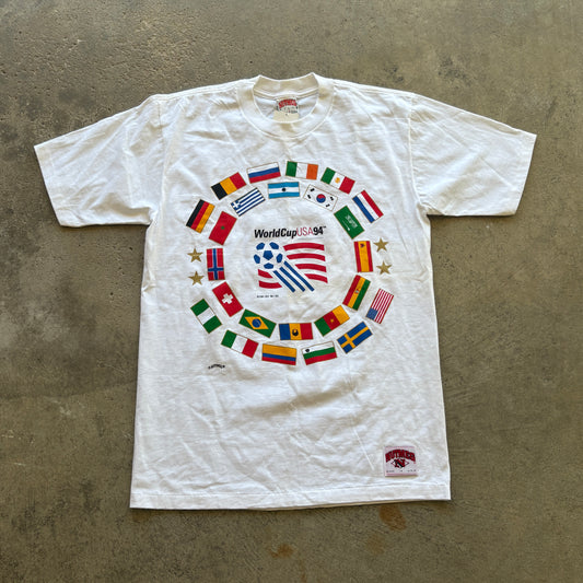 1994 World Cup All Flags Circle Logo L