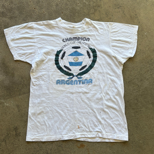 1986 World Cup Argentina Champions Tee