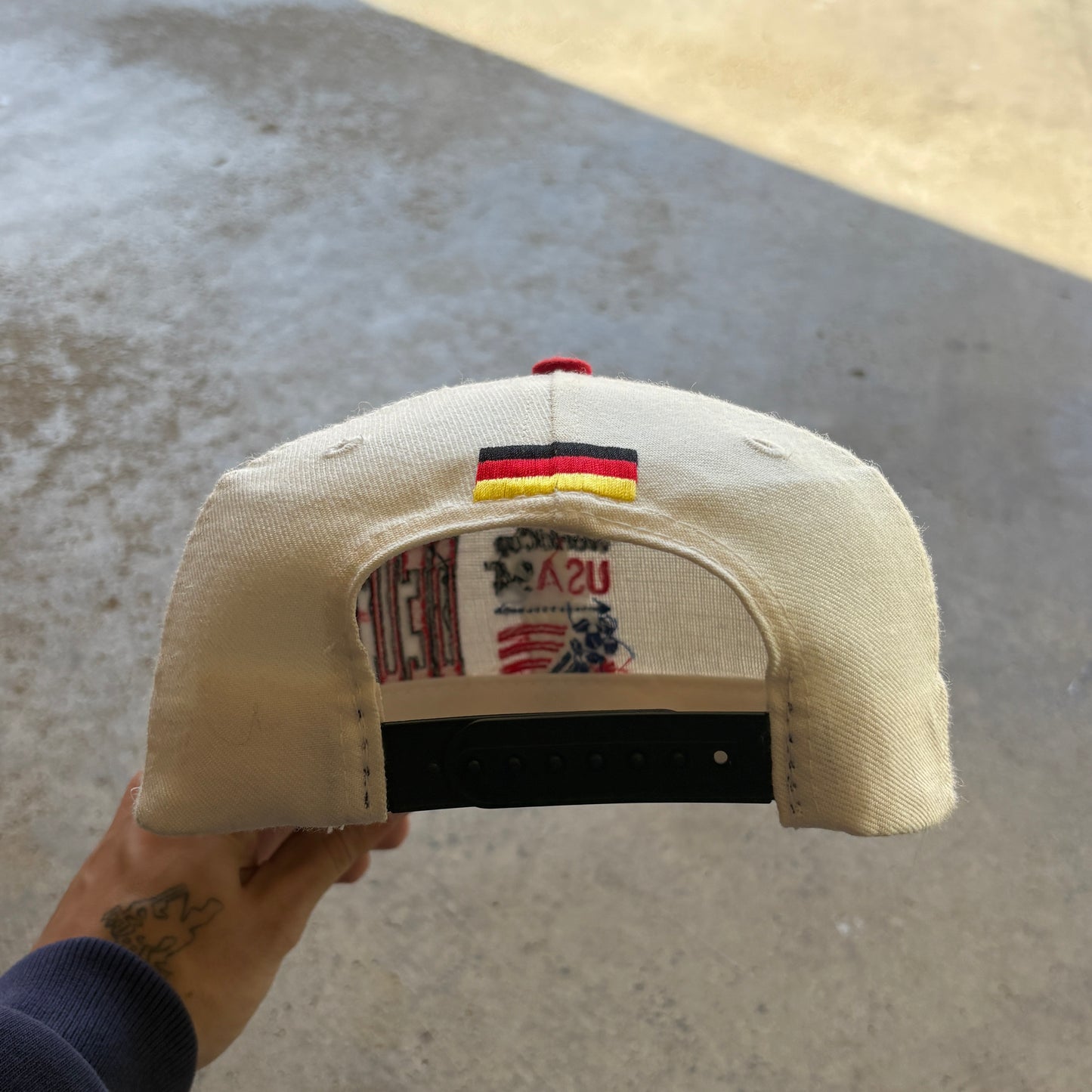 1994 World Cup Deutschland Germany Wraparound Snapback