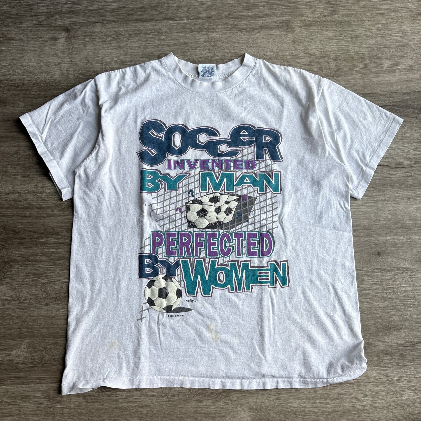 90s Invented by Man Perfected by Women Large