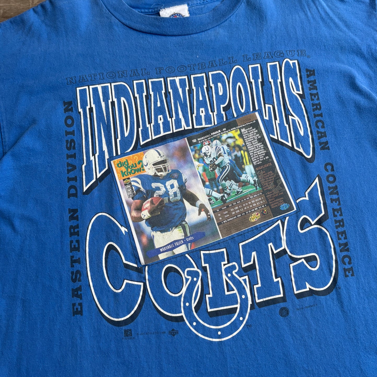 1996 Indianapolis Colts Upper Deck T Shirt XL