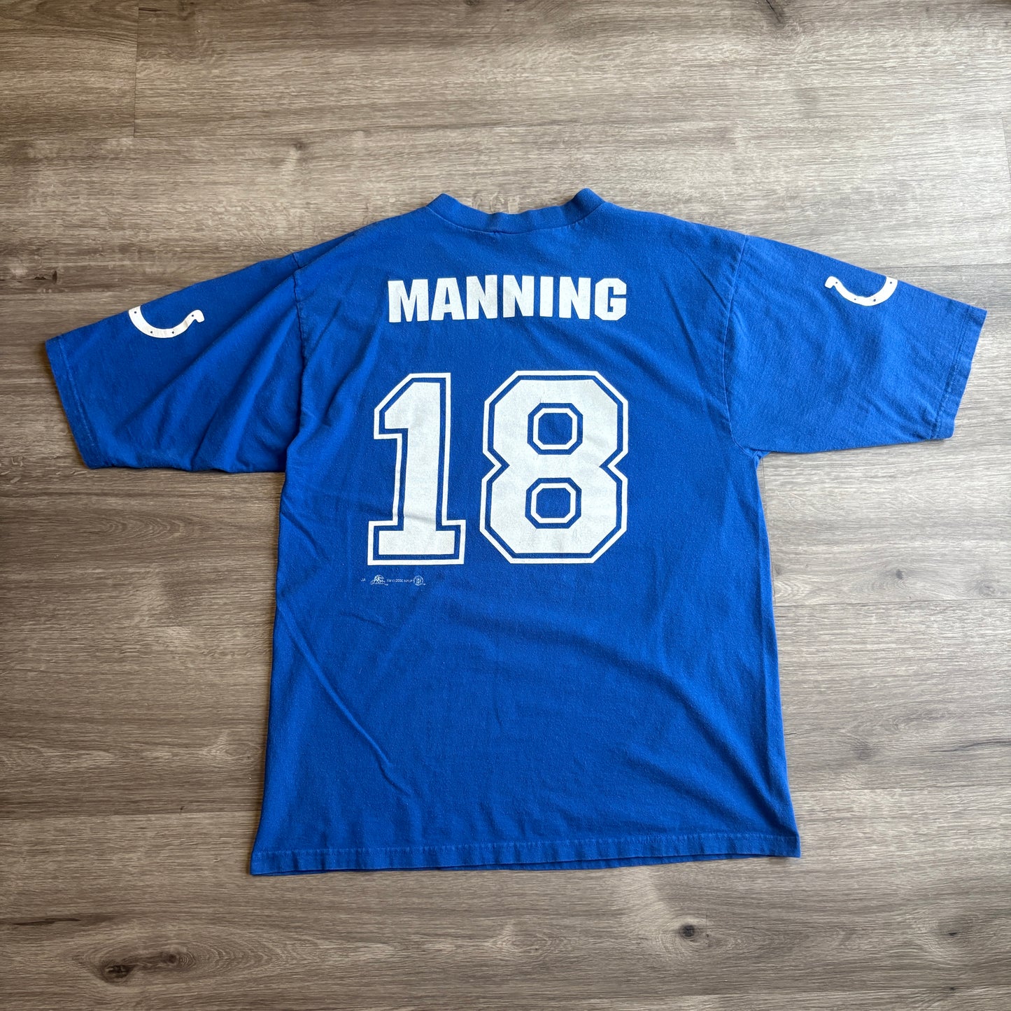 2000 Indianapolis Colts Peyton Manning T Shirt L