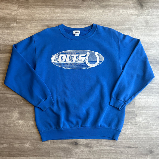 2000s Indianapolis Colts CSA Blue Crewneck L