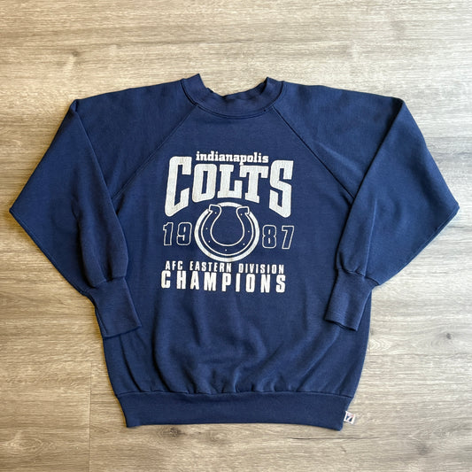 1987 Indianapolis Colts AFC East Champs Crewneck M