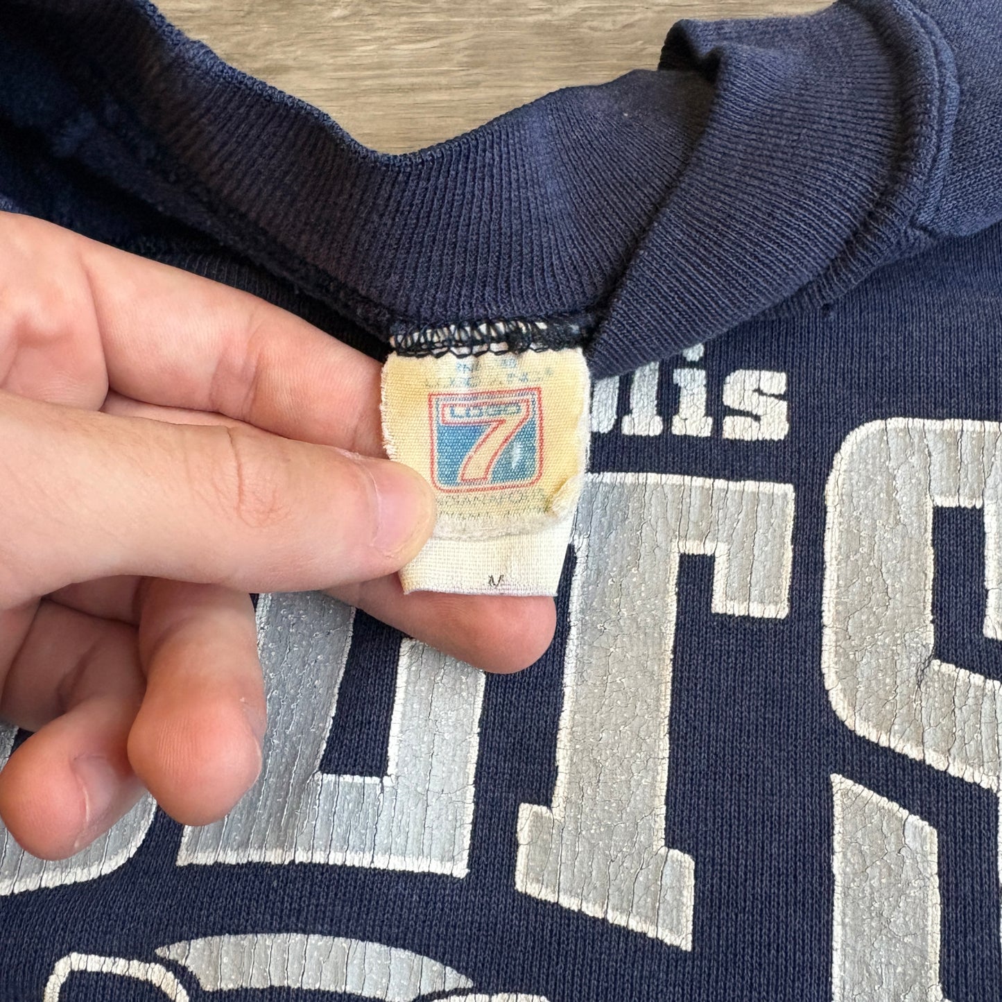 1987 Indianapolis Colts AFC East Champs Crewneck M