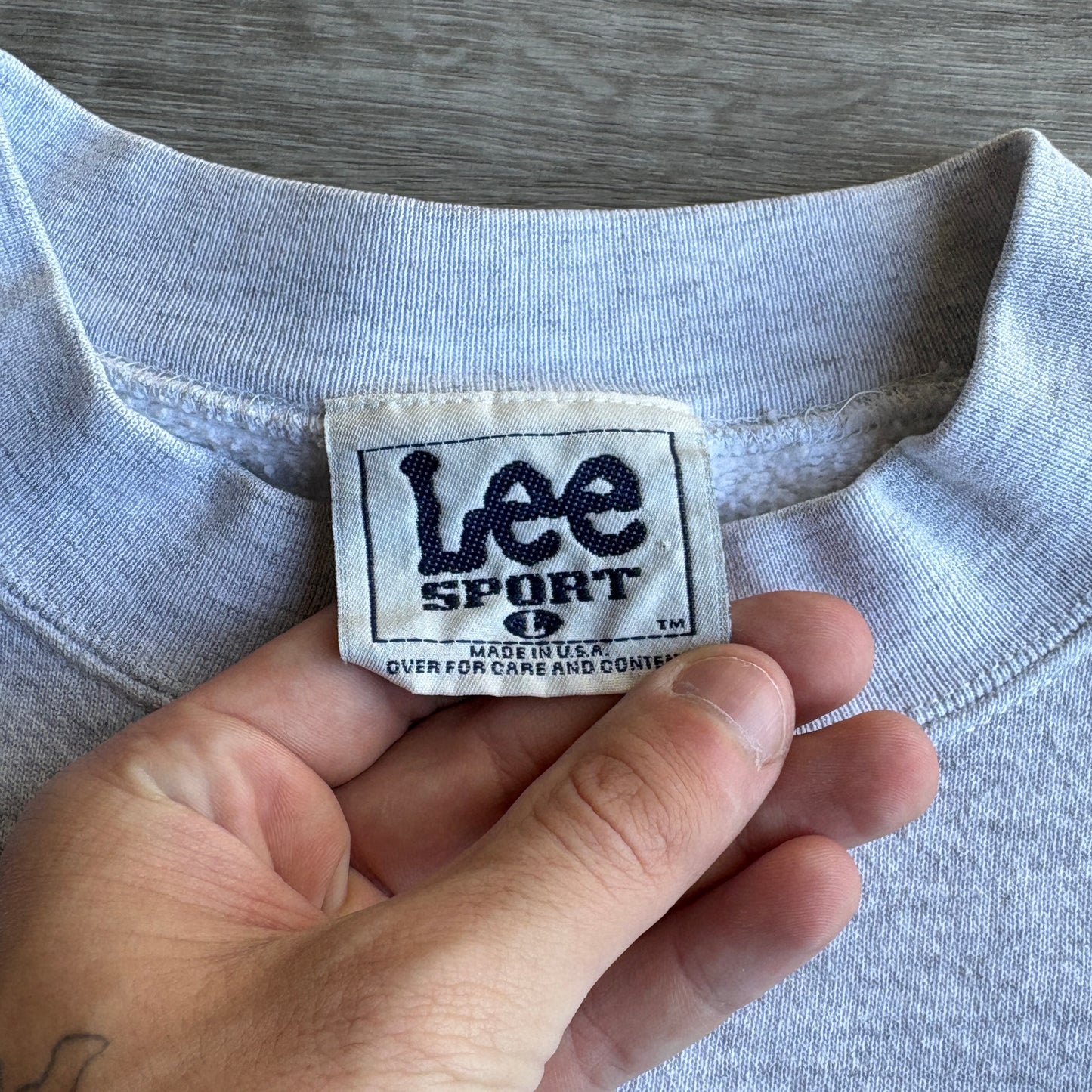 1999 Easter Conf Champs Indianapolis Colts Crewneck Lee Large