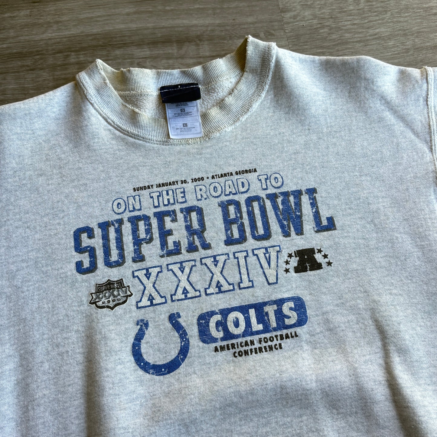 2000 Pro Player Indianapolis Colts Road To The Superbowl L