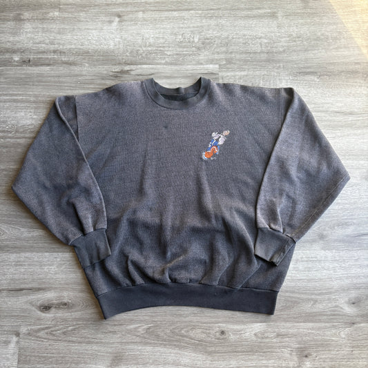 90s Indianapolis Colts Popeye Crewneck Sweatshirt XL