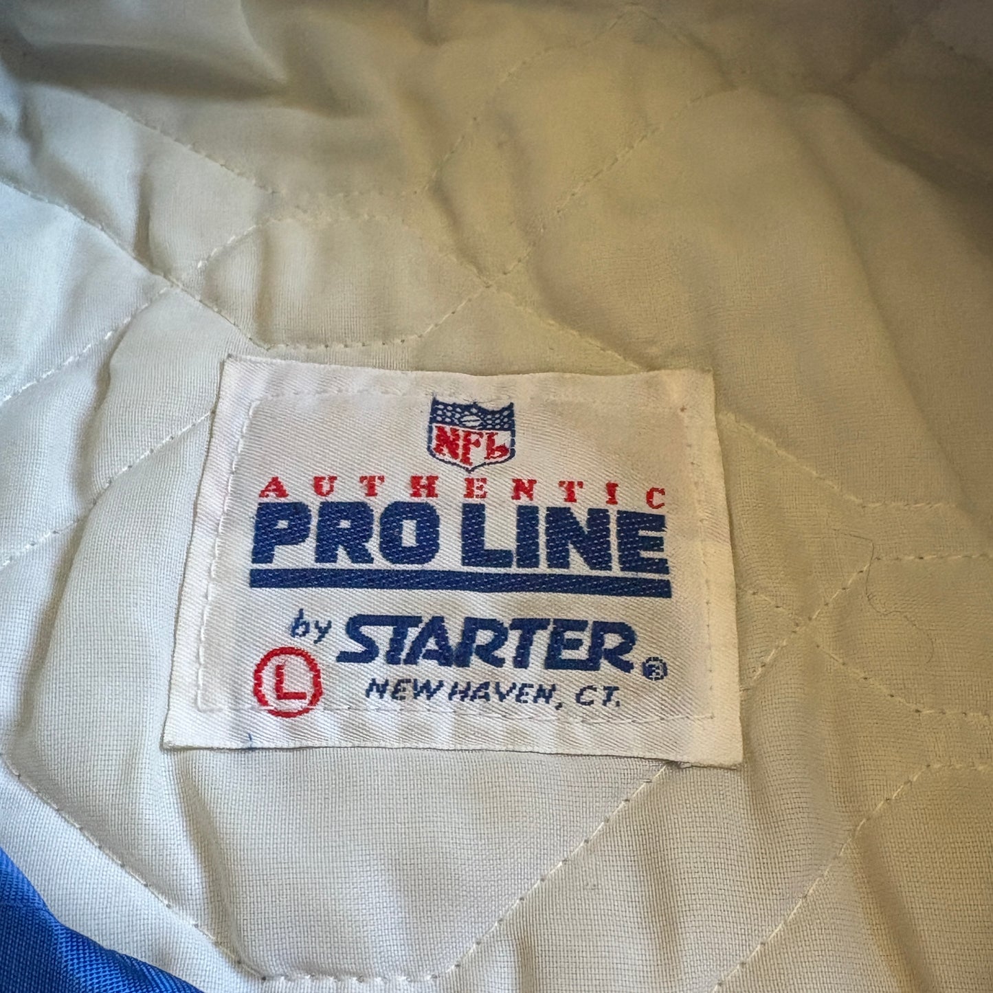 90s Vintage Starter Indianapolis Colts Satin Jacket L