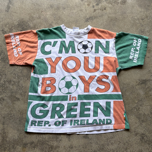Vintage Ireland Cmon You Boys In Green T Shirt Medium