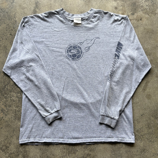Vintage Y2K Nike Soccer Longsleeve Large