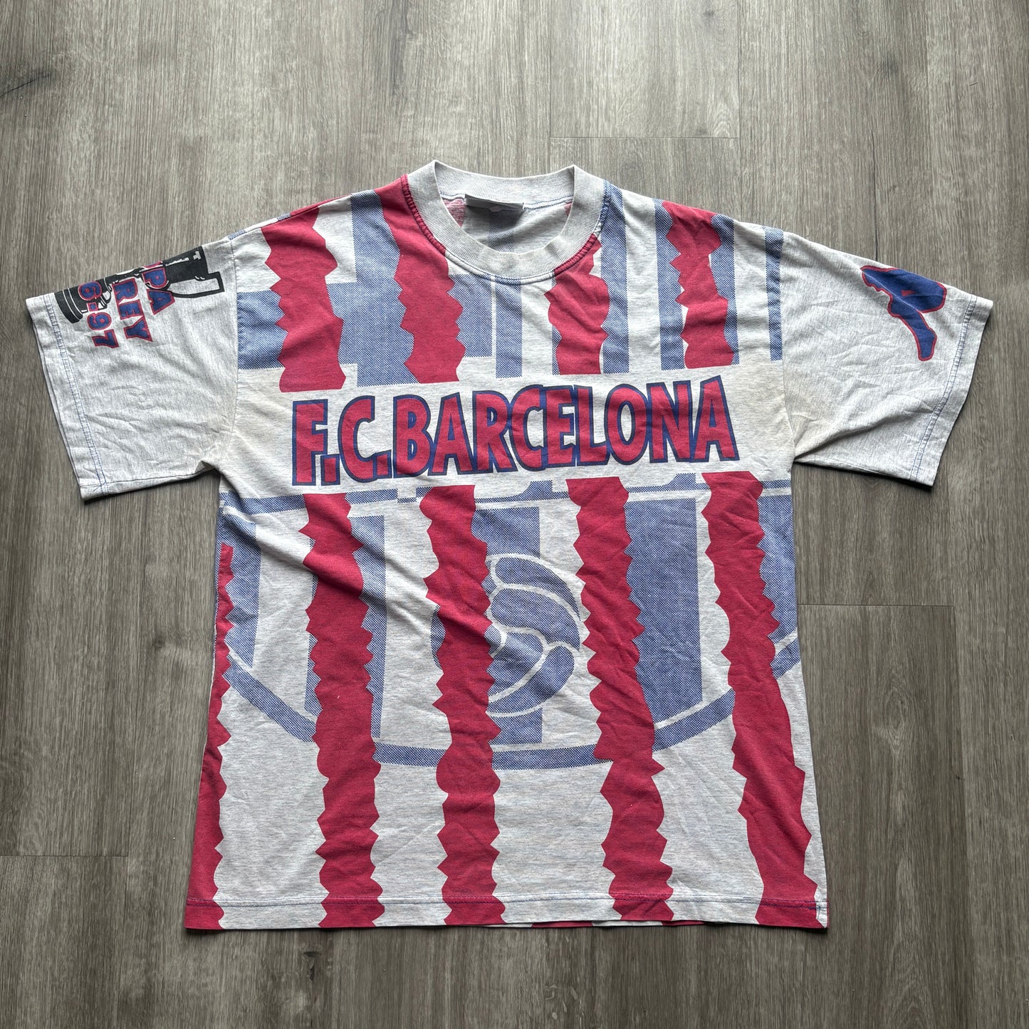 90s Kappa FC Barcelona AOP XL