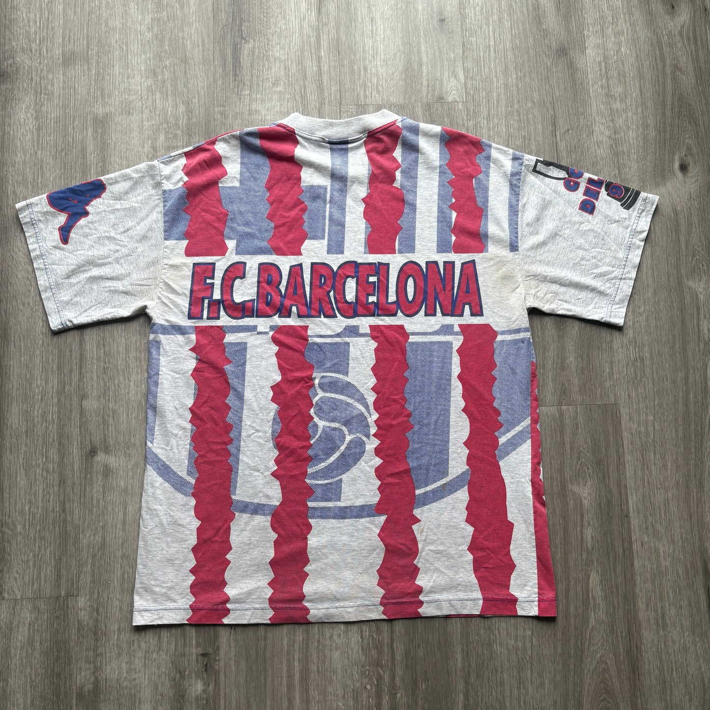 90s Kappa FC Barcelona AOP XL
