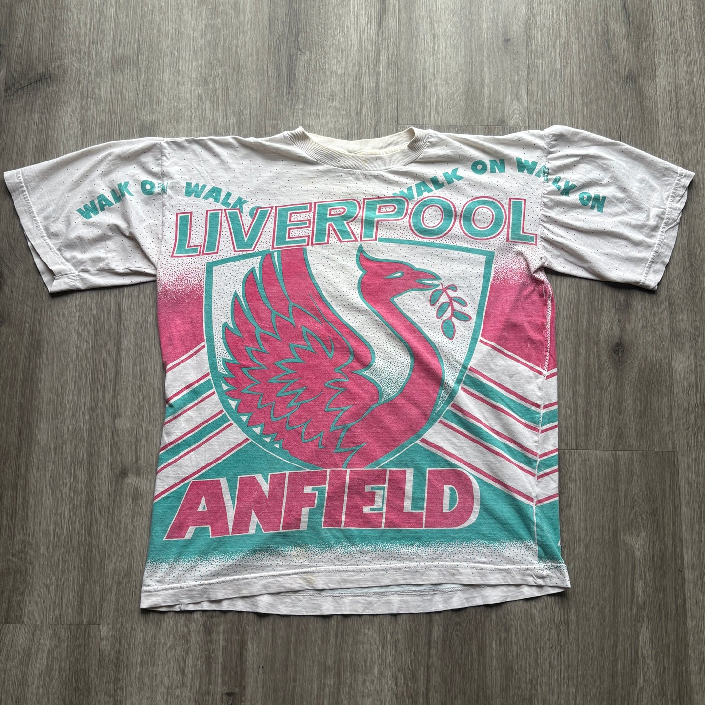 90s Liverpool FC AOP Shirt XL