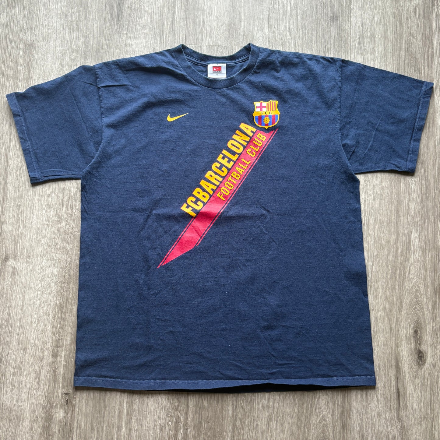 2000s FC Barcelona Nike Tee XL