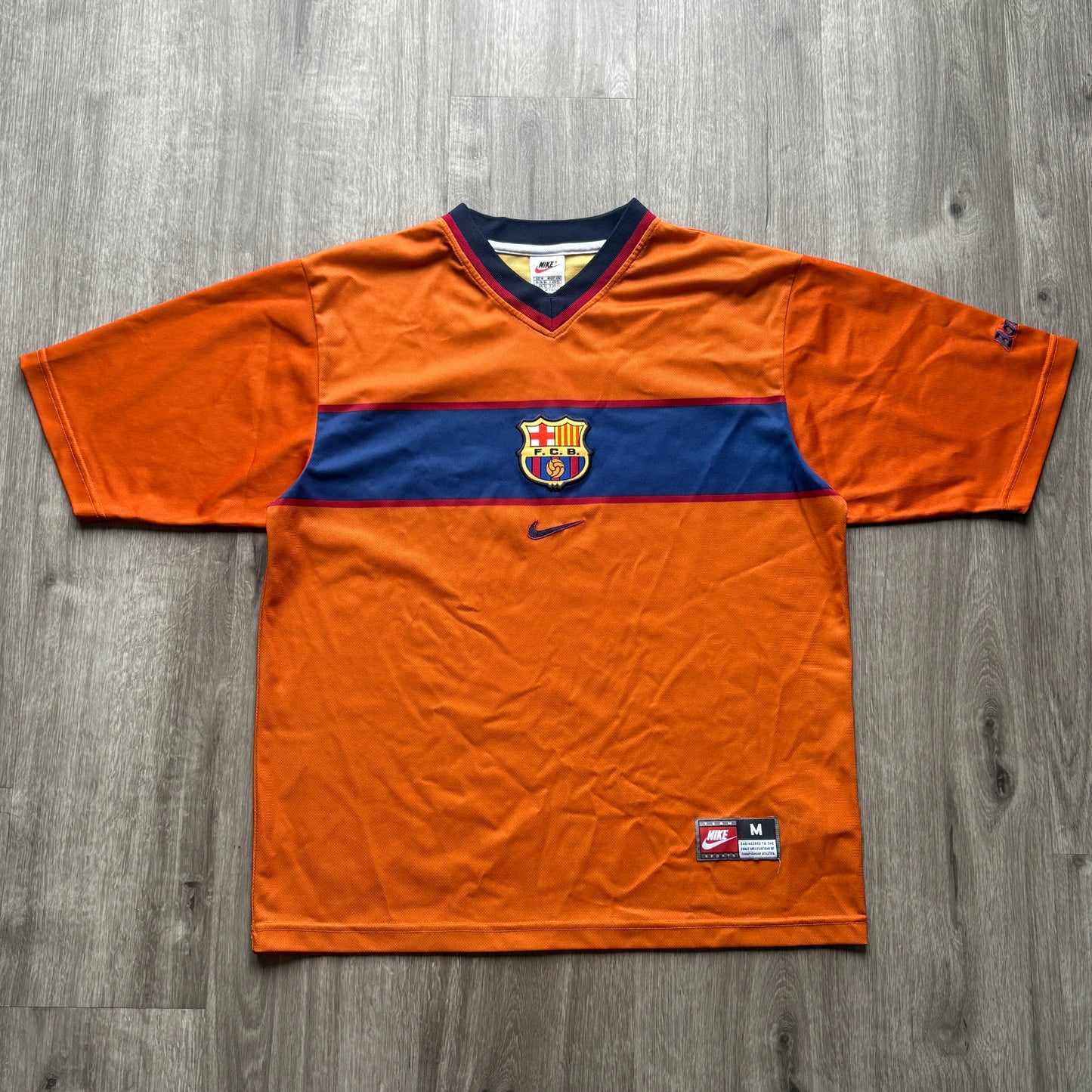 1998-99 Nike FC Barcelona Away Kit M