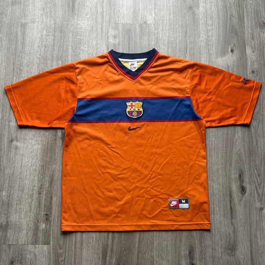 1998-99 Nike FC Barcelona Away Kit M