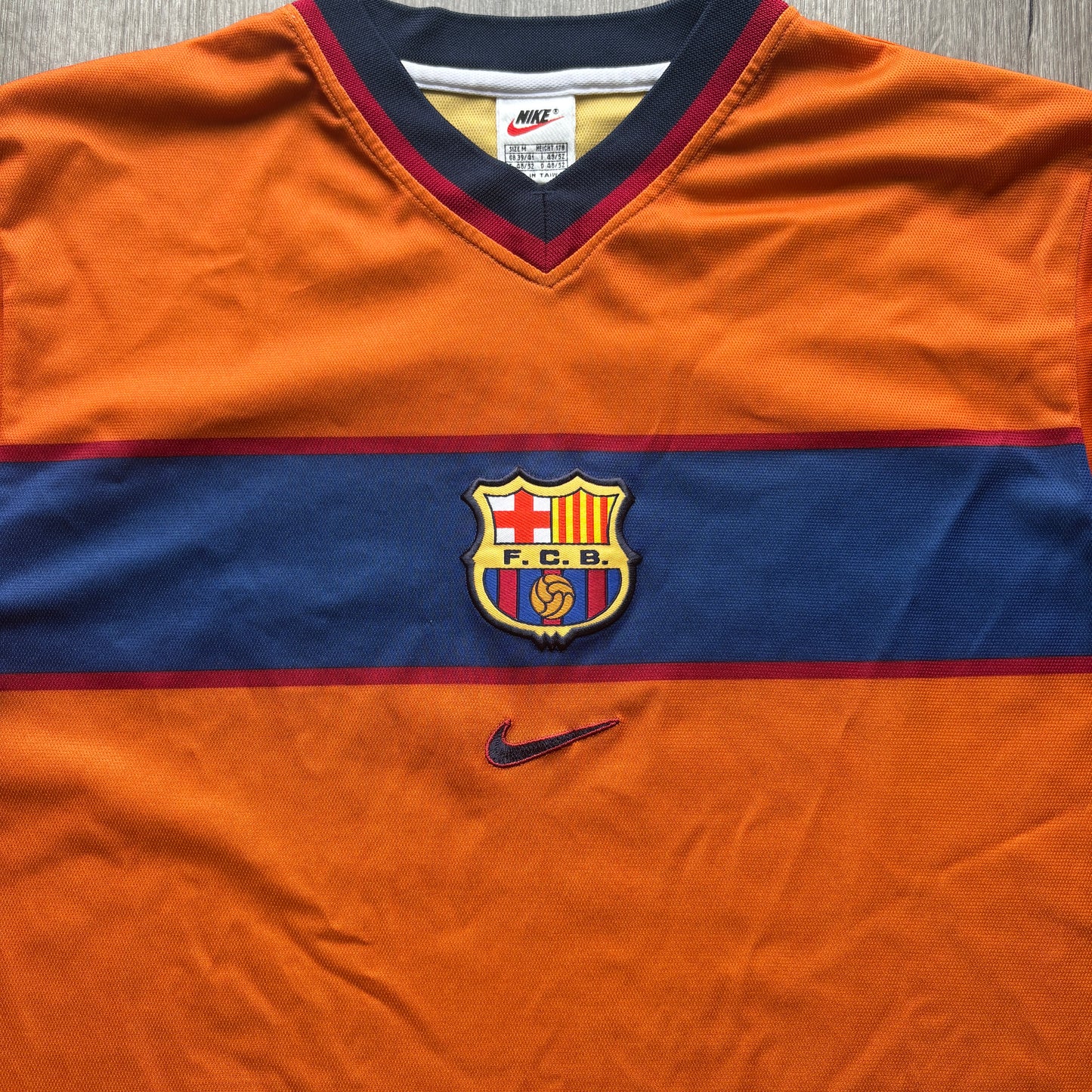 1998-99 Nike FC Barcelona Away Kit M