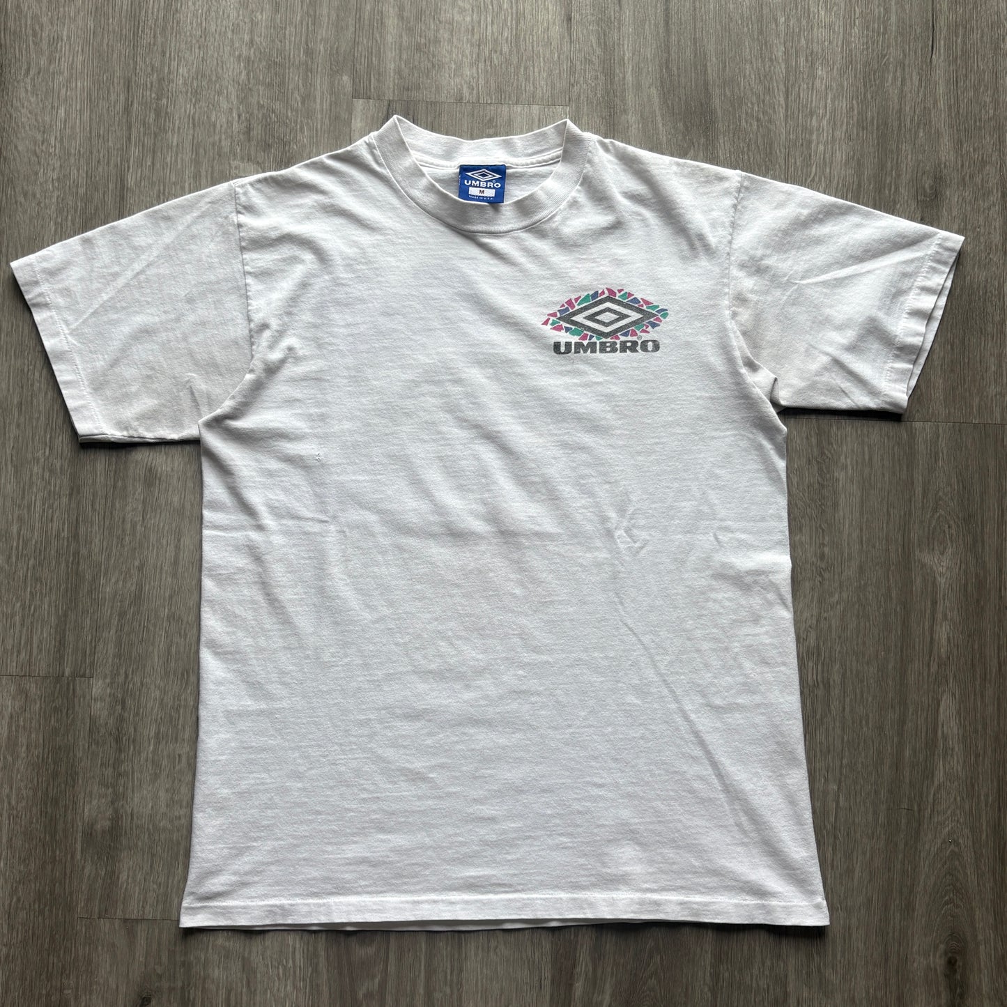 90s Umbro Sand Soccer Tee M